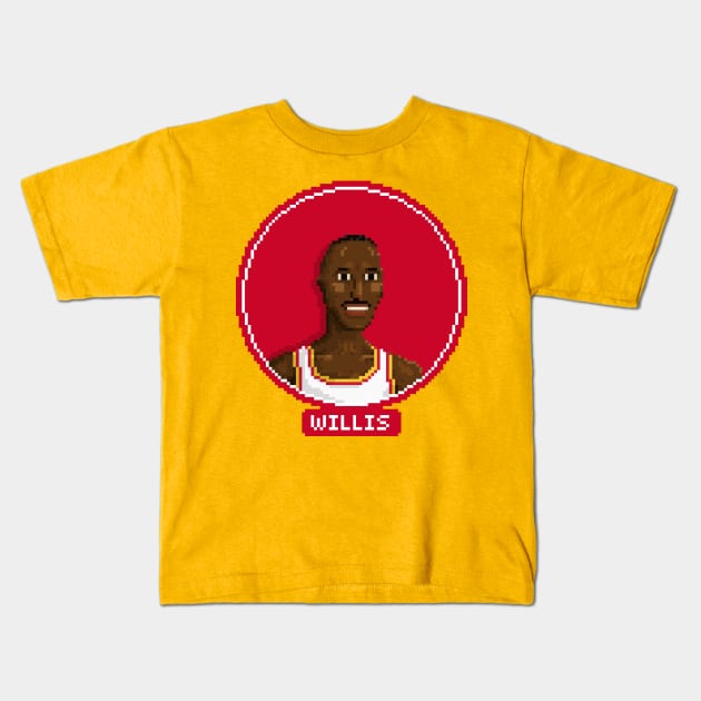 Willis Kids T-Shirt by PixelFaces